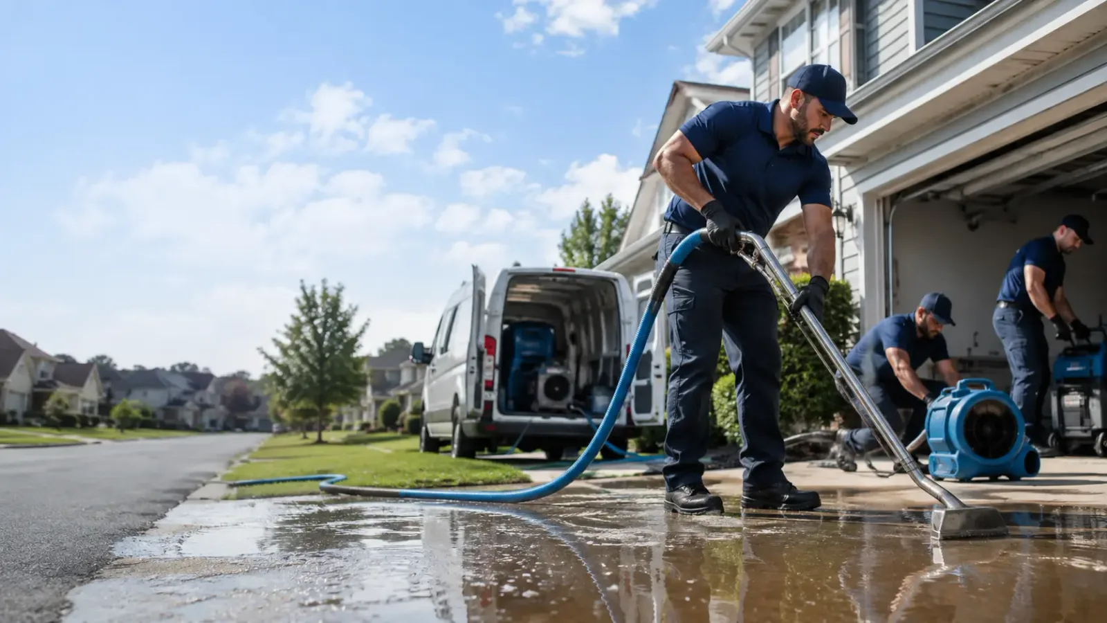 Flood Damage Restoration in Kendleton, TX